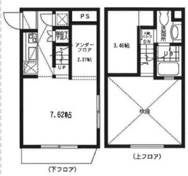 パーシモンⅠの物件間取画像